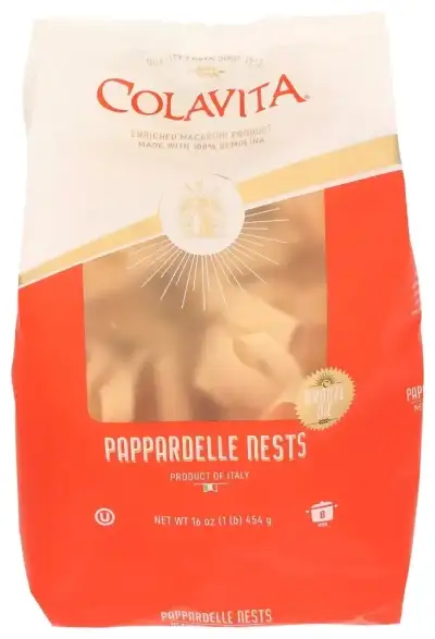 Colavita , Organic Pappardelle Nest Pasta, 16 Oz (Case Of 12)