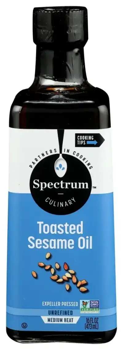 Spectrum Naturals Spectrum Toasted Unrefined Sesame Oil 16 Fl Oz