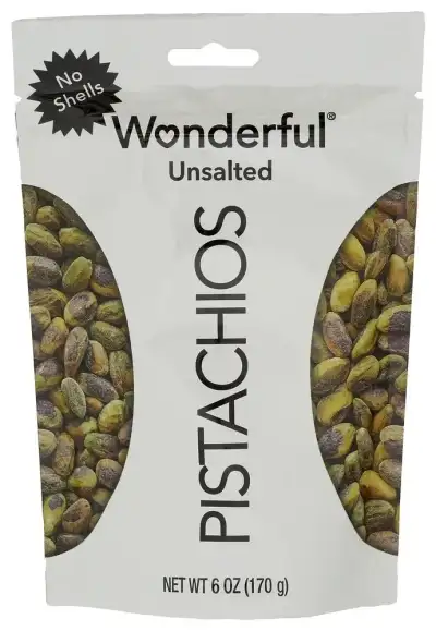 Wonderful Pistachios Wonderful No Shell Unsalted Pistachios - 6Oz