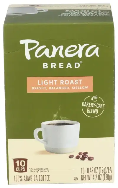 Panera Bread - Coffee Light Roast Single Serve - Case Of 6 - 10 Ea