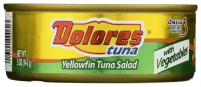 Dolores , Yellowfin Tuna Salad With Vegetables, 5 Oz   (Case Of 24)