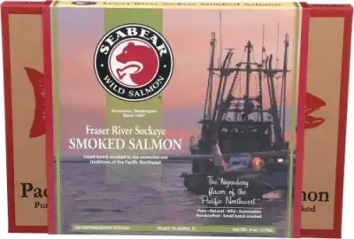 Seabear Smokehouse Seabear Smoked Wild Sockeye Salmon Gift Box 6 Oz