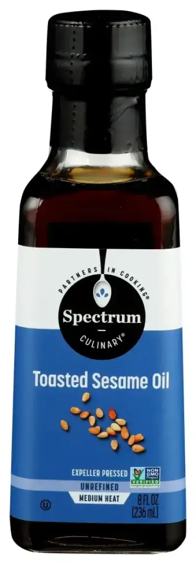 Spectrum Naturals Spectrum Culinary, Toasted Sesame Oil, 8 Fl Oz (236 Ml)