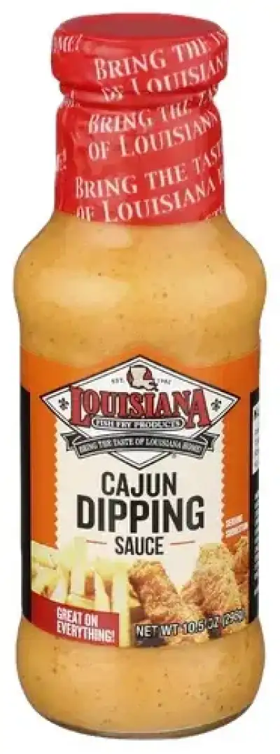 Louisiana Fish Fry Products Cajun Dipping Sauce 10.5 Ounce Bottle. Dip For Seafood Or Chicken