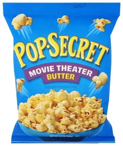 Popsecret Pop Secret Movie Theater Butter Ready To Eat Popcorn, 5.5Oz Bag - Made With Non-Gmo Corn, 
