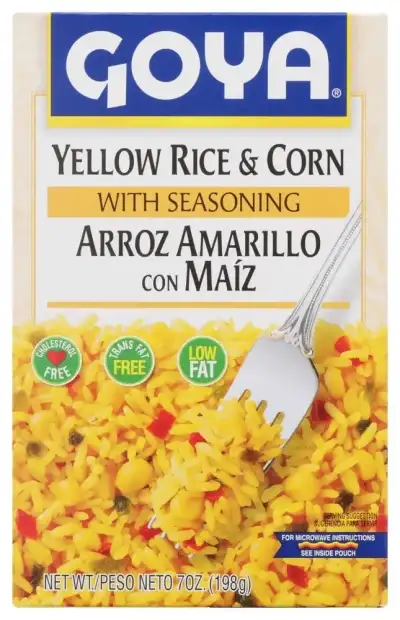 Goya Foods Yellow Rice And Corn Mix