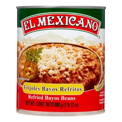 El Mexicano Refried Bayos Beans