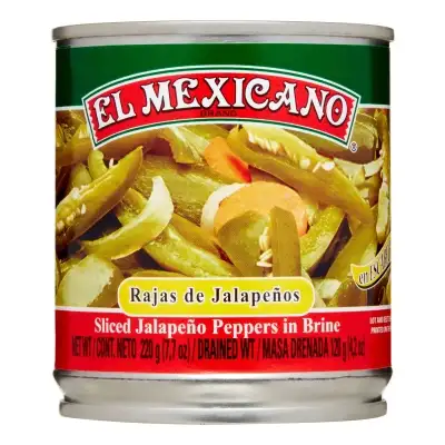 El Mexicano, Slice Jalapeo, 7.7 Oz