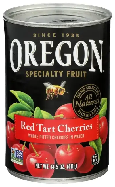 Oregon, Cherries Red Tart For Pie, 14.5 Oz(Case Of 8)