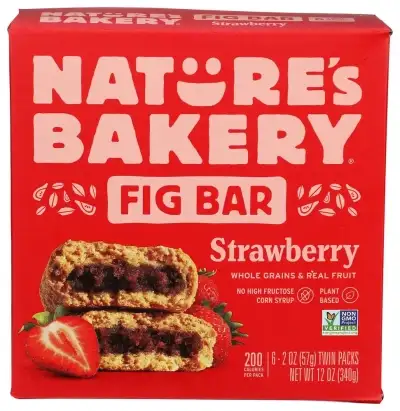 Nature'S Bakery Strawberry Fig Snack Bars - 12Oz/6Ct