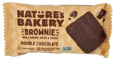 Nature'S Bakery Double Chocolate Brownie - 26.6Oz/18Ct