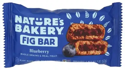 Natures Bakery Stone Ground Whole Wheat Fig Bar- Blueberry - 2 Ounce