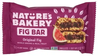 Natures Bakery Stone Ground Whole Wheat Fig Bar- Original Fig - 2 Ounce