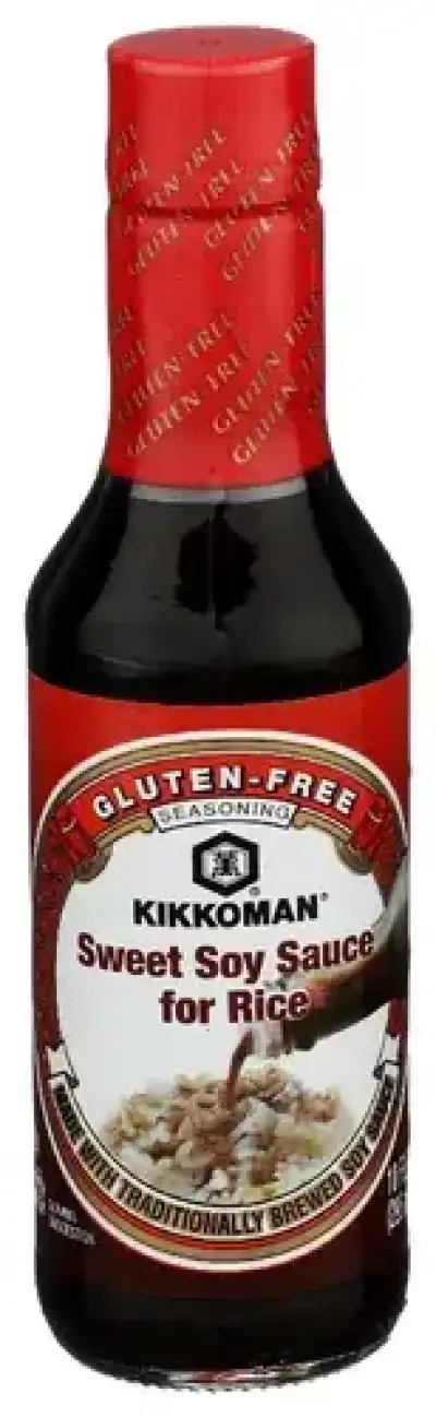 Kikkoman Sweet Soy Sauce For Rice 10Fl Oz Liquids Gluten Free Shelf Stable Glass Bottle New