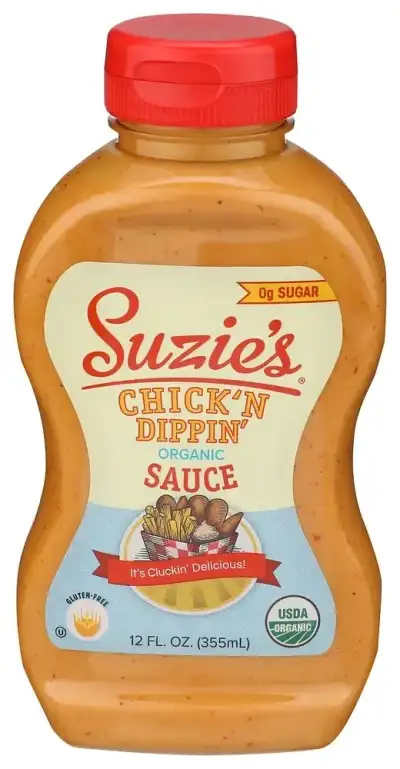 Suzie'S Organic Chicken Dippin Sauce 12 Oz