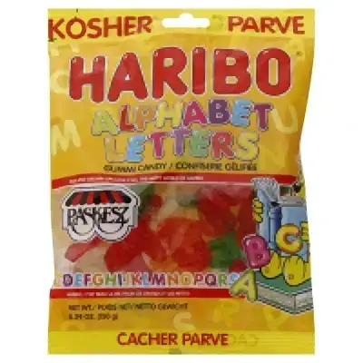Haribo Alphabet Letters Gummy Candy