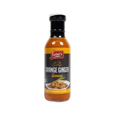 Liebers Sauce Orange Ginger 14 Oz