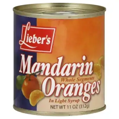 Liebers Mandarine Oranges Whole Segments