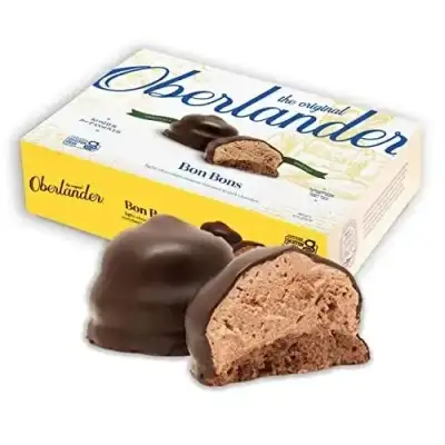 Oberlander Gluten Free Bonbon Cookies | Soft, Cream Filled Bon Bon Cookie Contains No Gluten, Soy, D