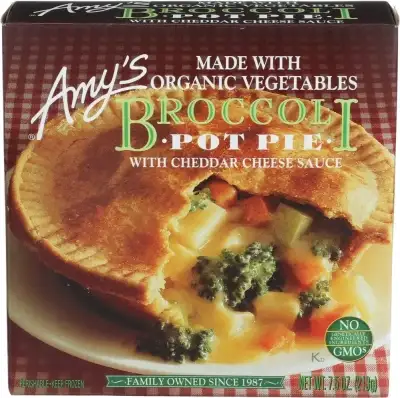 Amy'S: Broccoli With Cheddar Cheese Pot Pie, 7.5 Oz (2627407)
