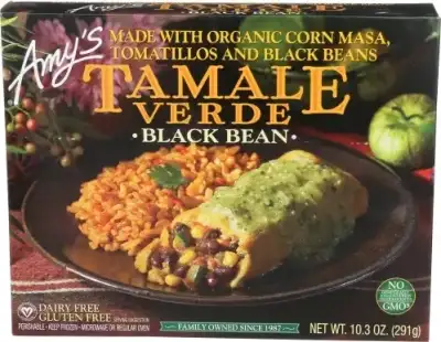 Amys Tamale Verde Black Bean