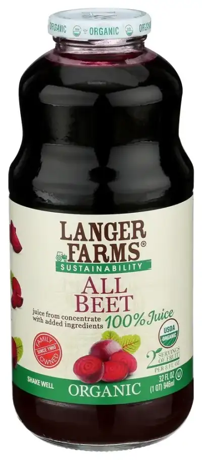 Langer Farms Organic All Beet Juice - 32 Oz
