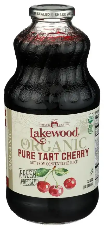 Lakewood Organic, Juice Cherry Tart Pure Org, Case Of 6 X 32 Oz