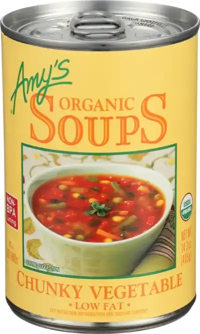 Amys, Organic Chunky Vegetable Soup, 14.3 Oz(Case Of 12)