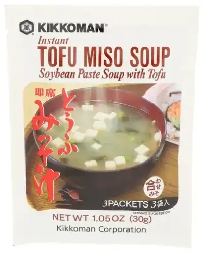 Kikkoman, Instant Tofu Miso Soup Mix, 1.05 Oz(Case Of 12)