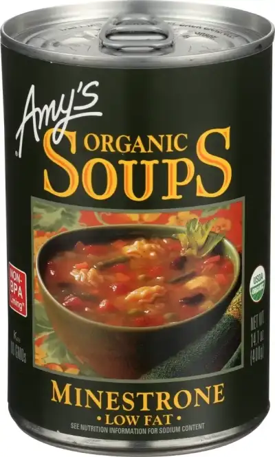 Amys Organic Minestrone Soup, 14.5 Oz