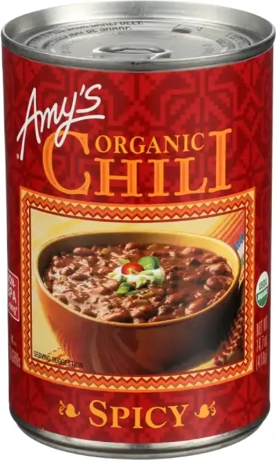 Amys Chili Spicy  Org