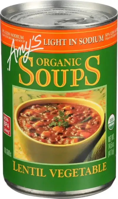 Amy'S Organic Soups, Lentil Vegetable, 14.5 Oz | Cvs