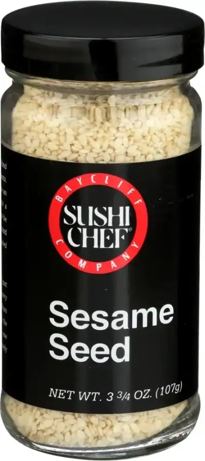 Sushi Chef White Sesame Seeds 3.75Oz
