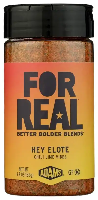 For Real Hey Elote Seasoning - Chili Lime Latin-Inspired Blend For Corn, Chicken, Fish & More - Glut