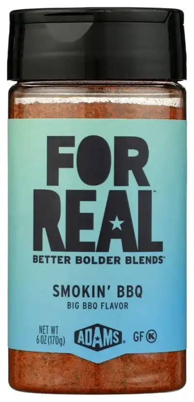 For Real Smokin' Bbq Seasoning - Bold Bbq Spice Blend With Chili, Garlic & Paprika - Gluten Free, Ko