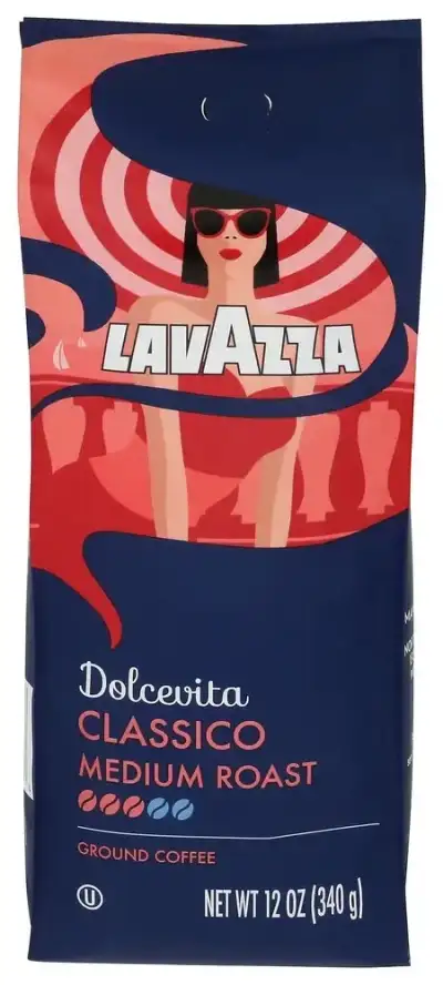 Lavazza Classico Medium Roast Ground Coffee - 12Oz