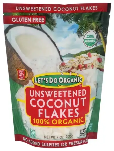 Let'S Do Organic Coconut Flakes 7Oz
