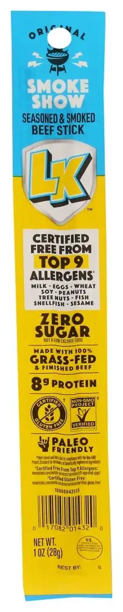 Lorissas Kitchen Beef Sticks Original