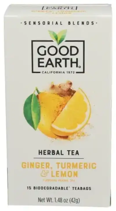 Good Earth Tea Sensorial Trmrc Lmn