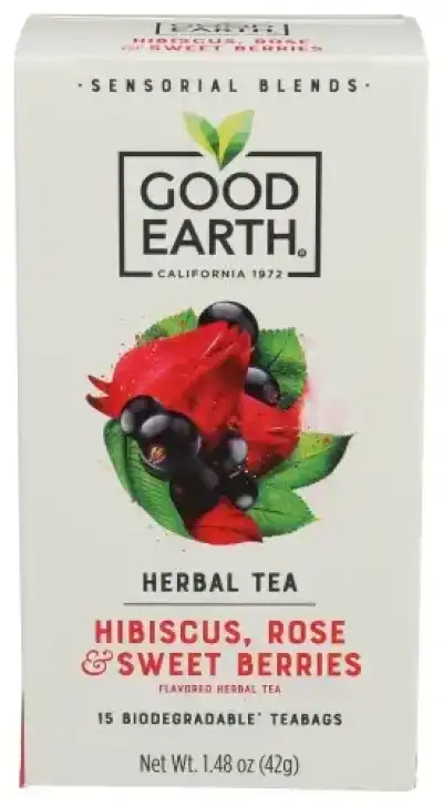 Good Earth Tea Sensorial Berry Rose