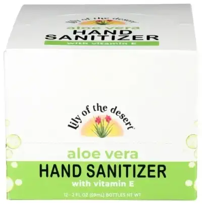 Lily Of The Desert Sanitizer Aloe 12Ct Pop