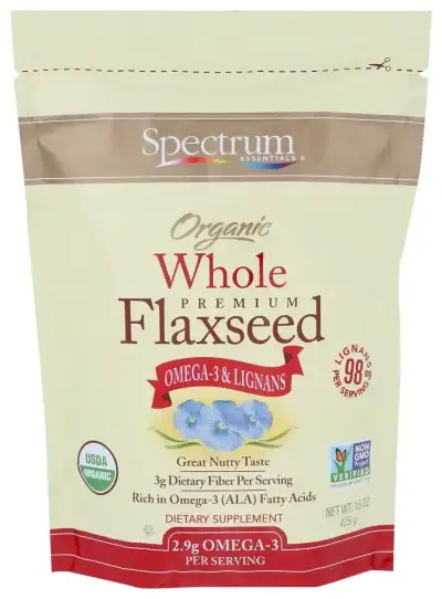 Spectrum Essential Flaxseed Whole Organic