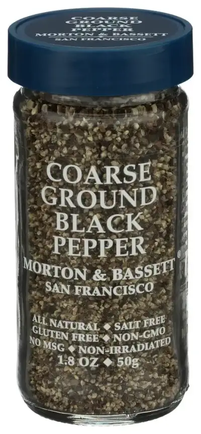 Morton & Bassett Pepper Blck Grnd Coarse