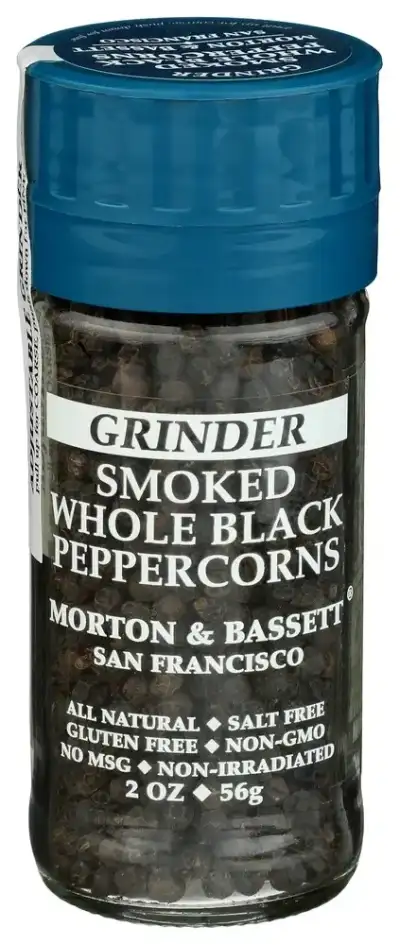 Morton & Bassett Grinder Pepprcrn Whl Blk