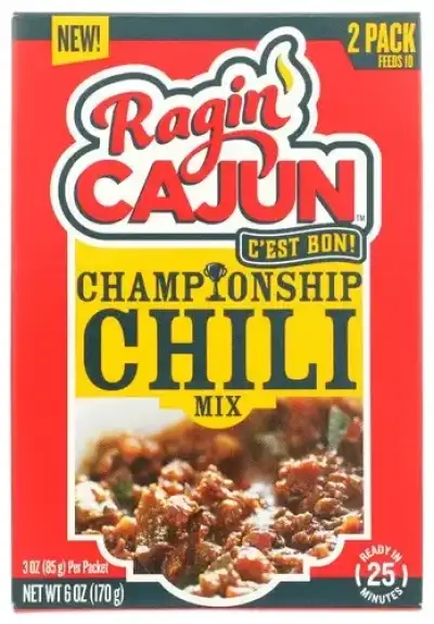 Ragin Cajun Mix Chili Chmpionshp 2Pk