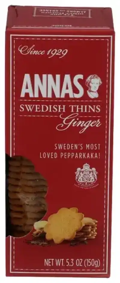 Annas Cookie Thin Gngr