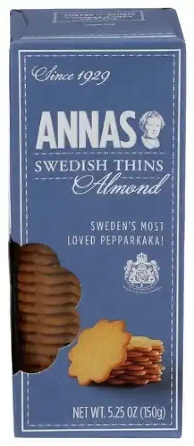 Annas Cookie Thin Almond