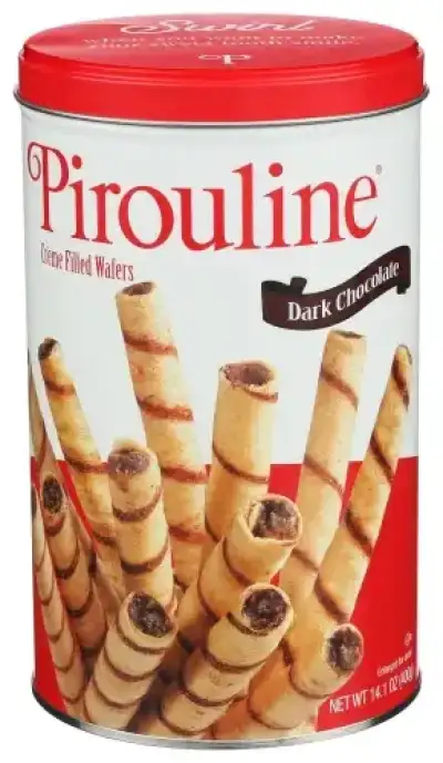 Debeukelaer Pirouline Crm Chocolate Dark