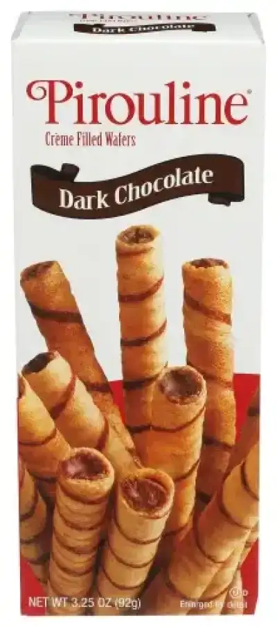 Debeukelaer Pirouline Drk Chocolate Crtn