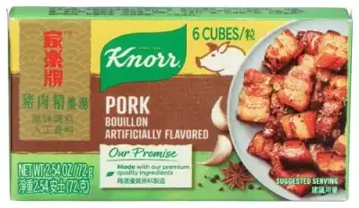 Knorr Bouillon Pork Cube 6Pc